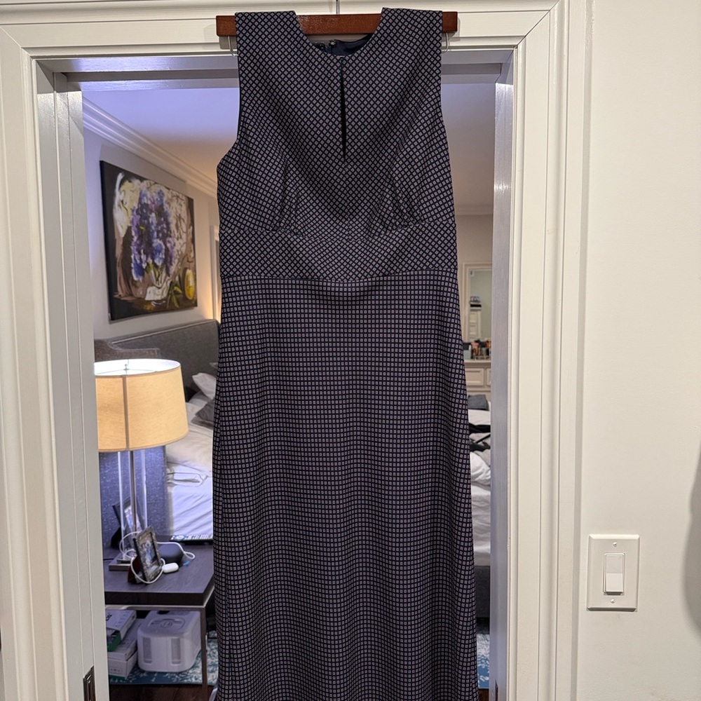 Elegant Jcrew Navy Lined Business Dress
